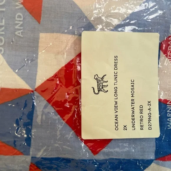 Printfresh Oceanview Long Tunic Dress - Picture 2 of 5